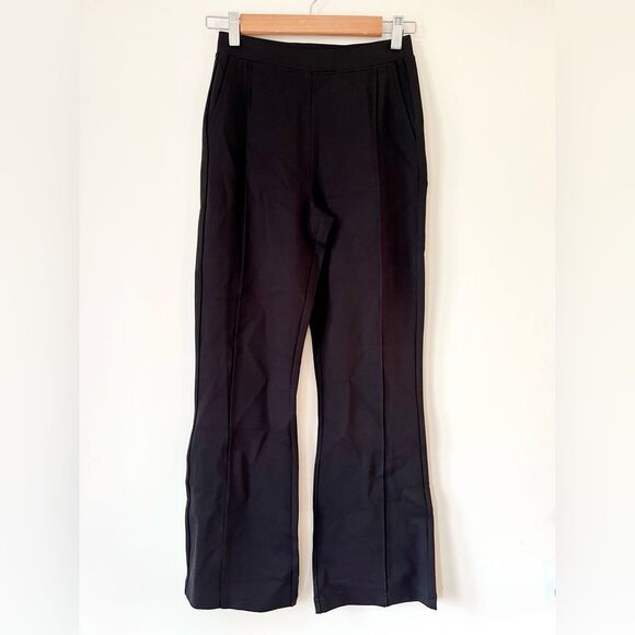 NWT Madewell Lightweight Ponte Kickflare Legging Pants in True Black - Picture 7 of 10